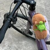 Sevimli Oturan Kapibara Capybara Bileklik Dekoratif Araba Aksesuarı Peluş Oyuncak 17 CM - 5