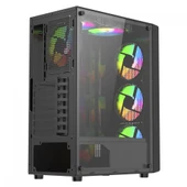 Oem AlphaCore USB 3.0 350W 400W ATX Gaming Bilgisayar Kasası - 3