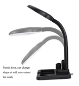 Esnek 5x /10x,40 Led Işıklı Büyüteç ,lamba  Büyüteç Okuma, Çalışma Lehim Masa Lambası A808 thumbnail 5
