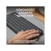 Logitech Pebble Keys 2 K380S 920-011859 Siyah TKL Q Kablosuz Klavye - 3