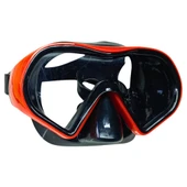 Star Diving Dalış Maskesi Yetişkin - 51702-KIRMIZI - 1