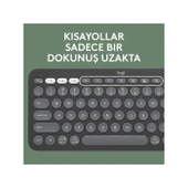 Logitech Pebble Keys 2 K380S 920-011859 Siyah TKL Q Kablosuz Klavye - 2