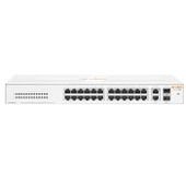 HP Aruba Instant On 1430-24G-2SFP R8R50A 24 Port 10/100/1000 Mbps Gigabit Switch - 1
