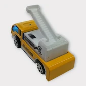 Küçük Metal İnşaat Araçları 7 cm - Kurtarma Kamyonu thumbnail 5