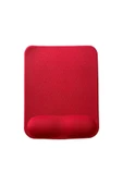Bilek Destekli Memory Foam Kaymaz Taban Mouse Pad MSP-009 KIRMIZI - 1