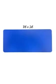 Büyük Boy Sümen  Memory Foam Kaymaz Taban Mouse Pad MSP-010 MAVİ - 1