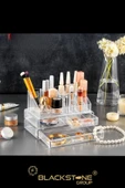 F BLACKSTONE 3 Çekmeceli Makyaj Düzenleyici Kalemlik Takı Kozmetik Organizer Seti - 1