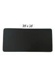 Büyük Boy Sümen  Memory Foam Kaymaz Taban Mouse Pad MSP-010 SİYAH - 1