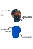 Bilek Destekli Memory Foam Kaymaz Taban Mouse Pad MSP-008 DESENLİ 16 - 2