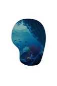 Bilek Destekli Memory Foam Kaymaz Taban Mouse Pad MSP-008 DESENLİ 9 - 1