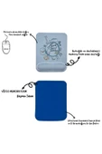 Bilek Destekli Memory Foam Kaymaz Taban Mouse Pad MSP-009 DESENLİ 2 - 2