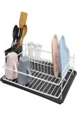 PERİLLA TEK KATLI TABAKLIK BEYAZ - 1