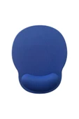 Bilek Destekli Memory Foam Kaymaz Taban Mouse Pad MSP-014 MAVİ - 1