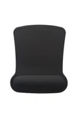 Bilek Destekli Memory Foam Kaymaz Taban Mouse Pad MSP-012 SİYAH - 1