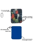 Bilek Destekli Memory Foam Kaymaz Taban Mouse Pad MSP-009 DESENLİ 12 - 2