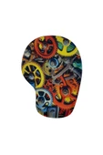 Bilek Destekli Memory Foam Kaymaz Taban Mouse Pad MSP-008 DESENLİ 7 - 1