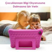 NPO 8" IPS Ekran 2GB 32GB Android 13.0 A133P 1.8GHz Antişok Çocuk Tableti, Kids Tablet Pembe RS407 - 6