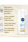 Nivea Sun Hafif Dokulu Güneş Koruyucu Yüz Kremi 50SPF 40 ml thumbnail 3