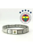 Stainless Stell Italyan Nomination Fb Taraftar Bileklik 316l Çelik Paslanmaz Kararmaz 19cm - 1