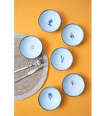 Porland Flower Garden Çerezlik/Sosluk 11,5CM Kase Takımı 6 Parça 04POR034997 - 1