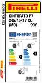 PİRELLİ 245/45R17 99Y XL MO CİNT P7 YAZ LASTİGİ ÜRETİM YILI:2024 - 2