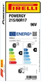 PİRELLİ 215/60R17 96V POWERGY YAZ LASTİGİ ÜRETİM YILI:2025 - 2