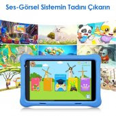 NPO RS407 2GB 32GB Android.11 8" IPS Ekran, A133 1.6GHz, Antişok Çocuk Tableti(Kids Tablet)-Mavi - 8