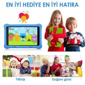 NPO RS407 2GB 32GB Android.11 8" IPS Ekran, A133 1.6GHz, Antişok Çocuk Tableti(Kids Tablet)-Mavi - 9