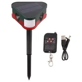 Ayt Powermaster PM-26949 Mikrofonlu Sesli Hayvan Kovucu Alarm Cihazı Solar Güneş Enerjili Panelli Vahşi Hayvan Kovacağı - 5