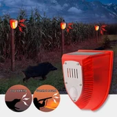 Ayt Powermaster PM-26953 Mikrofonlu Sesli Hayvan Kovucu Alarm Cihazı Solar Güneş Enerjili Panelli Vahşi Hayvan Kovacağı - 3