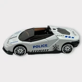 Metal Mini Polis Arabası  8 cm - Polis - 6 - 4