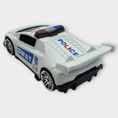 Metal Mini Polis Arabası  8 cm - Polis - 3 - 5