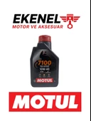 Motul 7100 10W-40 4T Sentetik Motosiklet Yağı 1 Litre | Maksimum Performans - 1
