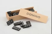Ahşap Kutulu Domino Oyunu Alk4019 - 1