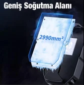 MEMO DL-A2 Cep Telefonu Soğutma Fanı Gamer Oyuncu Radyatör Soğutucu thumbnail 8