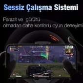 MEMO DL-A2 Cep Telefonu Soğutma Fanı Gamer Oyuncu Radyatör Soğutucu thumbnail 6