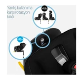 Maxi-Cosi Emerald 360 Pro I-Size Dünyanın Ilk Kızaklı, Araç Dışına Çıkabilen Isofix'li 360 Dönebilir Yatabilir 0-36 kg Bebek Oto Koltuğu thumbnail 6