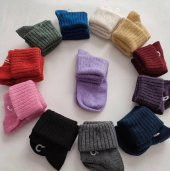 12 çift Yün bayan soket bot çorabı - 1