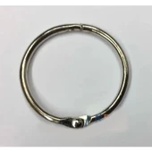 Kilitli Yuvarlak Halka, 2,5cm - 100 Adet - 1
