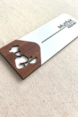 Mutfak Kapı Tabelası – Kapı İsimliği | 19x7 cm Çift Katmanlı Yönlendirme Levhası - 2