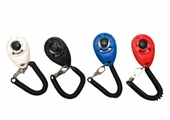 Köpek Eğitimi için Kayışlı Clicker 6 cm. Mavi - 2