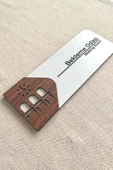 Bekleme Odası Kapı Tabelası – MDF Yönlendirme Levhası | 19x7 cm Çift Katmanlı - 2