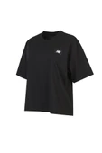 New Balance Lifestyle WNT1520-BK Siyah Kadın Tişört - 1
