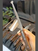 Ahşap El Yapımı Kılıflı Sürmene Şef Bıçakları Seti Et, Ekmek, Sebze, Mutfak, Kurban Şeflik Seti Hadnmade - 6