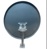 Siyah 75 cm Uydu Çanak Anteni-Antrasit thumbnail 4