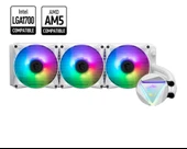 MSI MAG CORELIQUID 360R V2 WHITE 360 MM BEYAZ SIVI İŞLEMCİ SOĞUTUCUSU - 2