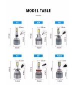 AUTOGP H11 led xenon far aydınlatma seti şimşek etkili c6 venom thumbnail 1