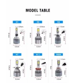 AUTOGP 9006 led xenon far aydınlatma seti şimşek etkili c6 venom - 1