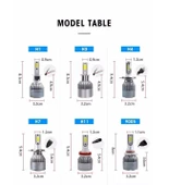 AUTOGP 9005 led xenon far aydınlatma seti şimşek etkili c6 venom - 1