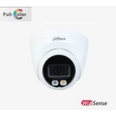 DAHUA  IPC-HDW2249T-S-IL  2Mpix, Full Color, 2,8mm Lens,H265+, 30Mt Gece Görüşü, IP67, Dahili Mikrofon, PoE Dome IP Kamera - 1